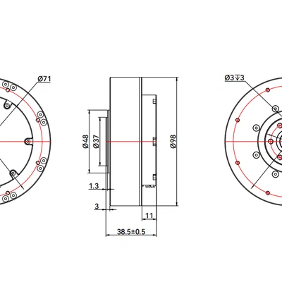 Mô hình AK80-9 V3.0 KV100 CubeMars của Mustafa yigit