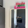 Heute beste Laune – Dòng chữ trang trí nhiều màu (Prusa XL / Multi-Material) - Thumbnail 2