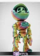 Mô hình phi hành gia đầu lâu khớp nối linh hoạt (Articulated Skeleton) - Image 1