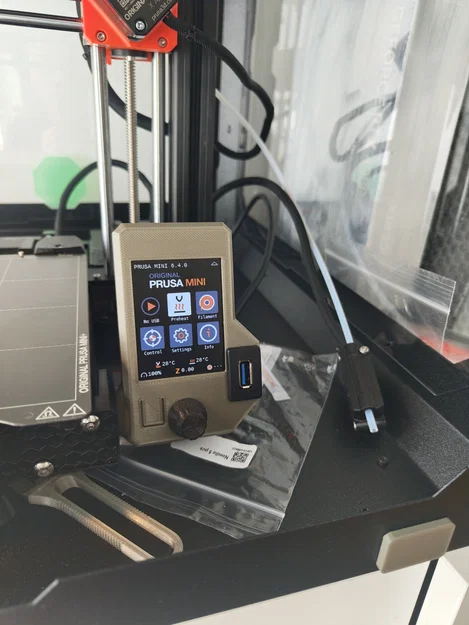 Mod cổng USB và nút nguồn cho enclosure máy in Prusa Mini - Image 1