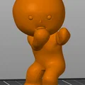 Mô hình 3D Smiski Thợ Lặn (Scuba Smiski) Dễ Thương - Thumbnail 2