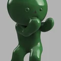 Mô hình 3D Smiski Thợ Lặn (Scuba Smiski) Dễ Thương - Thumbnail 3