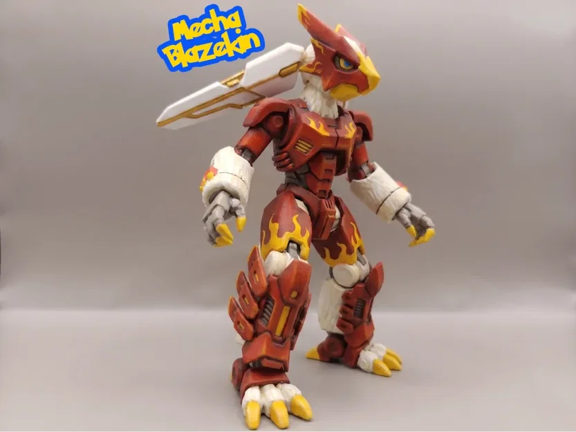 Mô hình Mecha Blazekin cực ngầu - Image 1