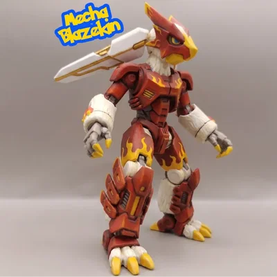 Mô hình Mecha Blazekin cực ngầu