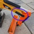 Bát kẹp sửa chữa cánh tay cần cho xe xúc Bruder CAT Midi - Thumbnail 1