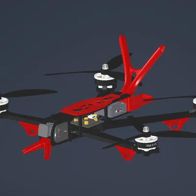 Bộ phụ kiện in 3D cho khung FPV Drone TBS Source One V6 DC
