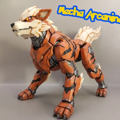Mô hình Mecha Arcanine