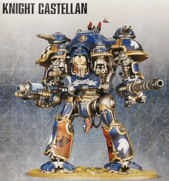 Mô hình Knight Castellan - Tuyệt phẩm chiến binh cho Warhammer 40k - Image 1