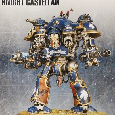 Mô hình Knight Castellan - Tuyệt phẩm chiến binh cho Warhammer 40k