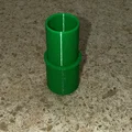 Đầu nối ống dẫn nước tiểu (Urinal Adaptor Tube) in 3D bền chắc - Thumbnail 2