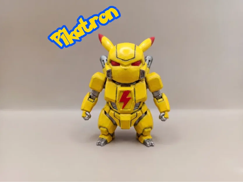 Pikatron - Mô hình Mecha Pikachu phiên bản Transformers - Image 1