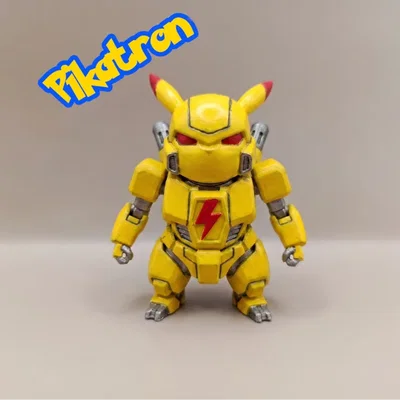 Pikatron - Mô hình Mecha Pikachu phiên bản Transformers
