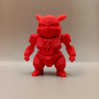 Pikatron - Mô hình Mecha Pikachu phiên bản Transformers