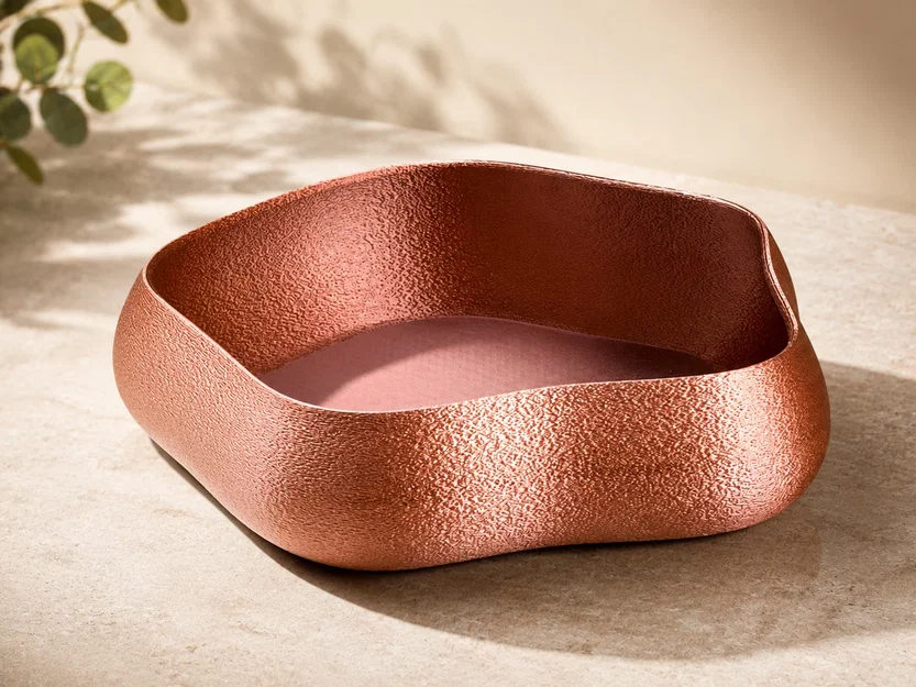 Organic Flow Bowl – Khay đựng đồ trang trí hiện đại - Image 1