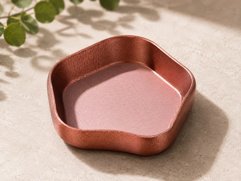 Organic Flow Bowl – Khay đựng đồ trang trí hiện đại - Image 2