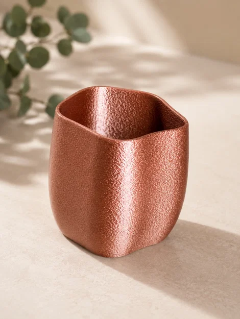 Organic Flow Container – Cốc Đựng Đồ Trang Trí Hiện Đại - Image 1