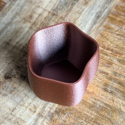 Organic Flow Container – Cốc Đựng Đồ Trang Trí Hiện Đại