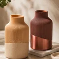 Bộ Sưu Tập Bình Hoa Modern Ribbed – Bao Gồm 3 Phiên Bản - Thumbnail 1