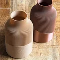 Bộ Sưu Tập Bình Hoa Modern Ribbed – Bao Gồm 3 Phiên Bản - Thumbnail 3