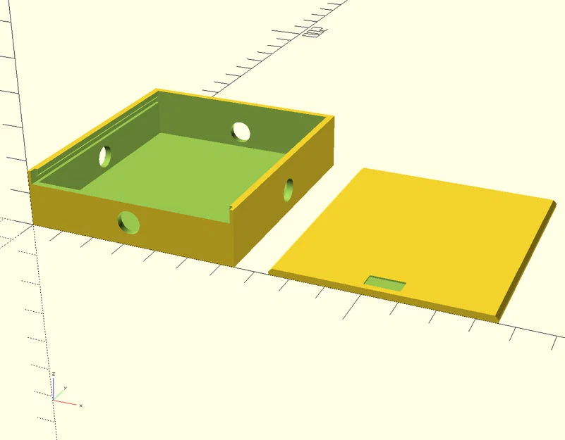 Hộp Đựng Linh Kiện Nắp Trượt Parametric (Tùy chỉnh kích thước & Lỗ đi dây) - Image 2
