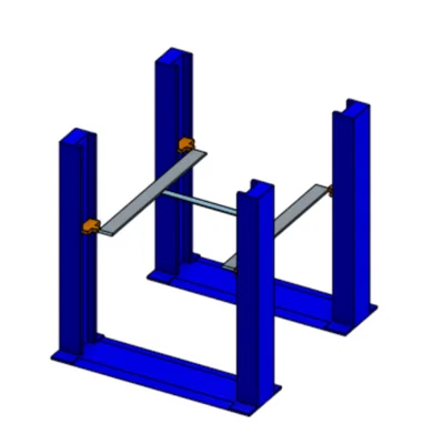 Mô hình cầu nâng ô tô (Car Lift) cho gara thu nhỏ