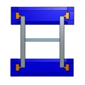 Mô hình cầu nâng ô tô (Car Lift) cho gara thu nhỏ - Thumbnail 3