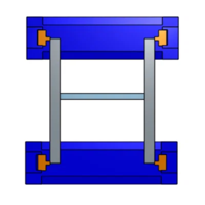 Mô hình cầu nâng ô tô (Car Lift) cho gara thu nhỏ
