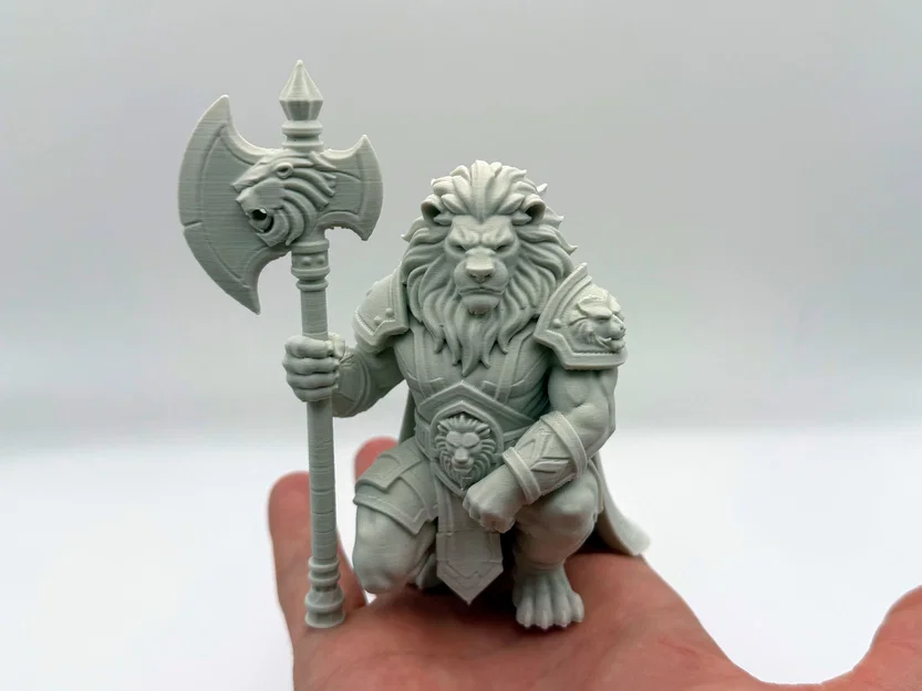 Lion Guardian – Mô hình chiến binh sư tử cao quý - Image 1
