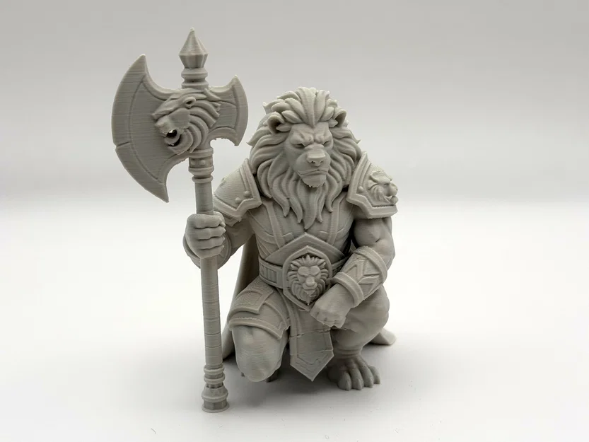 Lion Guardian – Mô hình chiến binh sư tử cao quý - Image 2