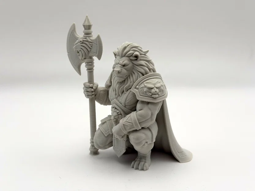 Lion Guardian – Mô hình chiến binh sư tử cao quý - Image 3