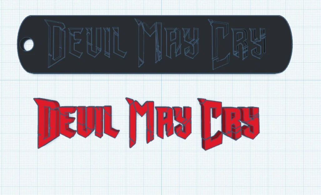 Móc khóa Devil May Cry: Phụ kiện độc đáo dành cho fan game - Image 1