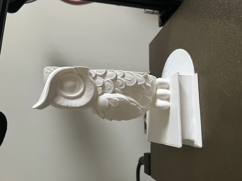 Chặn sách hình cú mèo (Owl Bookend) trang trí kệ sách 3D - Image 1