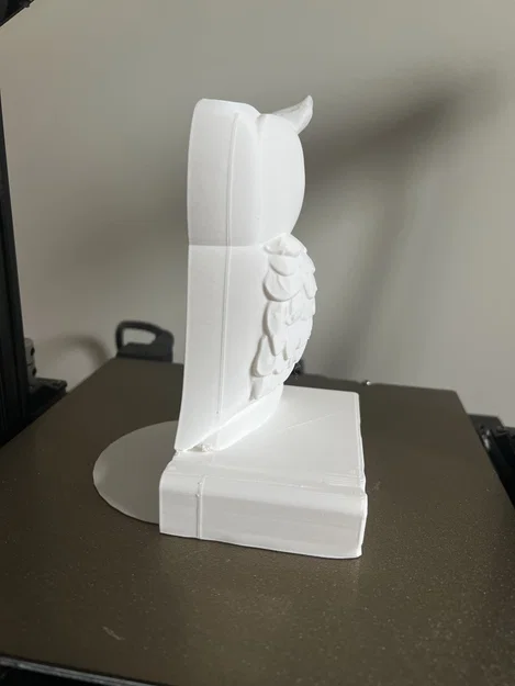 Chặn sách hình cú mèo (Owl Bookend) trang trí kệ sách 3D - Image 3