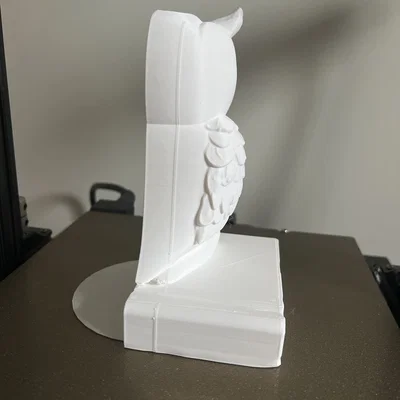 Chặn sách hình cú mèo (Owl Bookend) trang trí kệ sách 3D