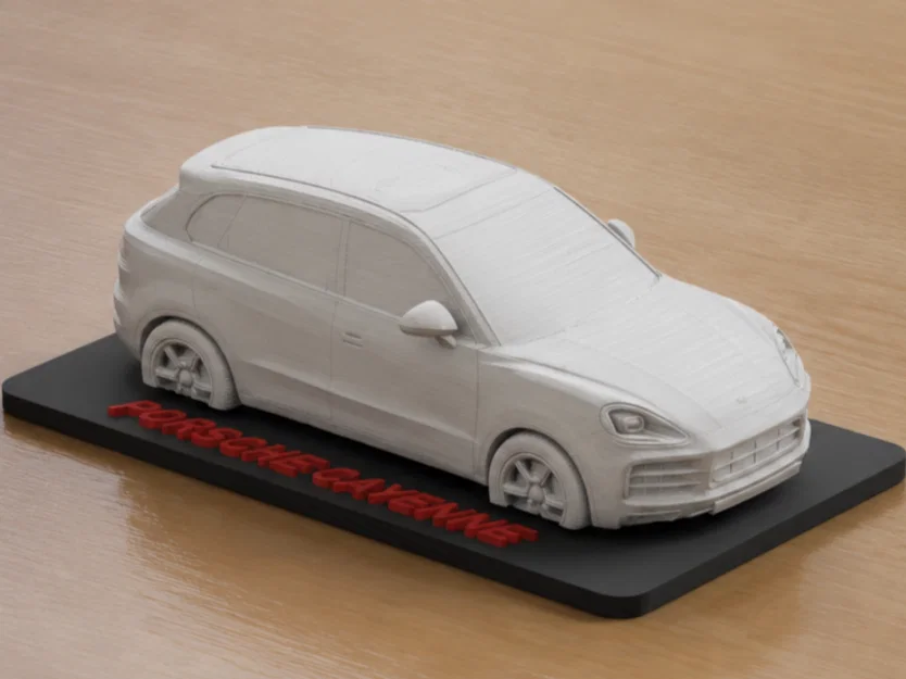 Mô hình 3D xe Porsche Cayenne để bàn cực chất - Image 1