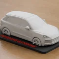 Mô hình 3D xe Porsche Cayenne để bàn cực chất - Thumbnail 1