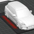 Mô hình 3D xe Porsche Cayenne để bàn cực chất - Thumbnail 2
