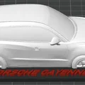 Mô hình 3D xe Porsche Cayenne để bàn cực chất - Thumbnail 4