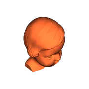 Mô hình đầu búp bê cổ điển (Puppe Kopf Retro) file in 3D - Image 1