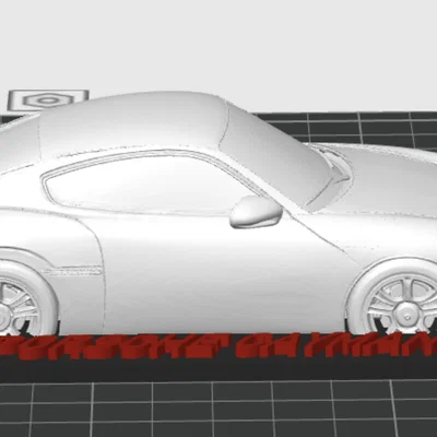 Mô hình xe Porsche Cayman 3D tinh xảo - Trang trí để bàn đẳng cấp