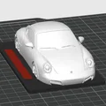 Mô hình xe Porsche Cayman 3D tinh xảo - Trang trí để bàn đẳng cấp - Thumbnail 3