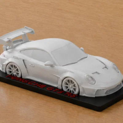 Mô hình Porsche 911 GT3 RS 3D - Tác phẩm trưng bày đẳng cấp