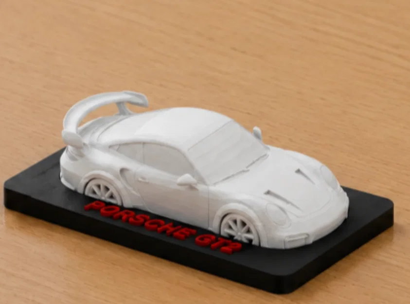 Mô hình Porsche 911 GT2 in 3D tinh xảo để bàn - Image 1