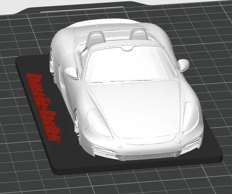 Mô hình trưng bày xe Porsche Boxster in 3D cực chi tiết - Image 2