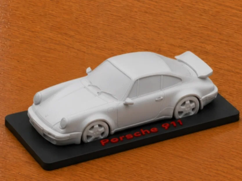 Mô hình xe Porsche 911 trưng bày in 3D cực đẹp và chi tiết - Image 1