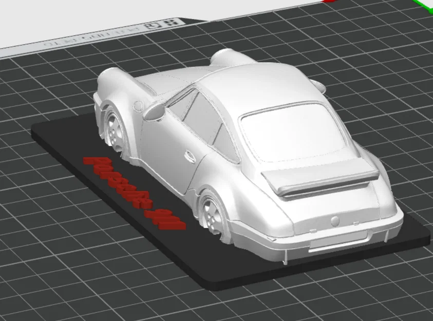 Mô hình xe Porsche 911 trưng bày in 3D cực đẹp và chi tiết - Image 2