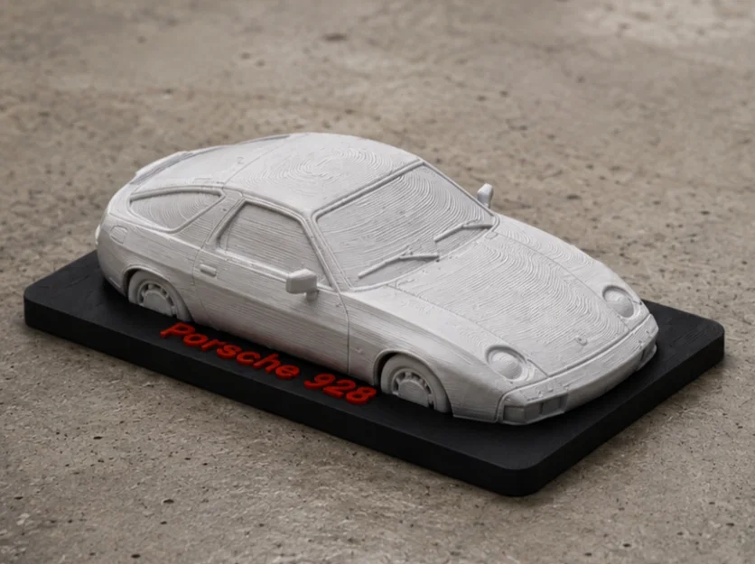 Mô hình trưng bày Porsche 928 in 3D độc đáo cho người yêu xe - Image 1