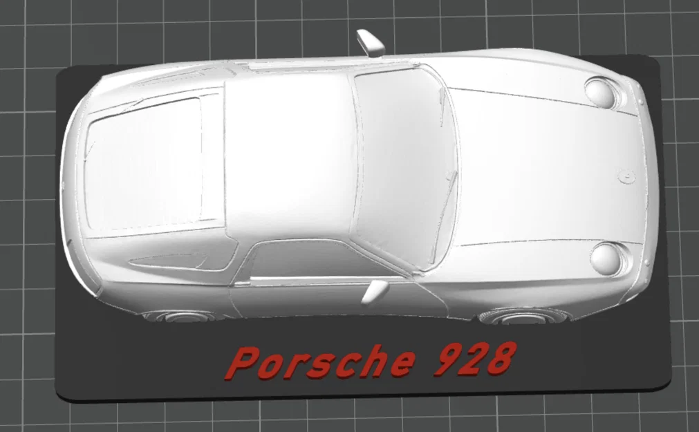 Mô hình trưng bày Porsche 928 in 3D độc đáo cho người yêu xe - Image 2