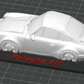 Mô hình xe Porsche 911 trưng bày in 3D cực đẹp và chi tiết - Thumbnail 4