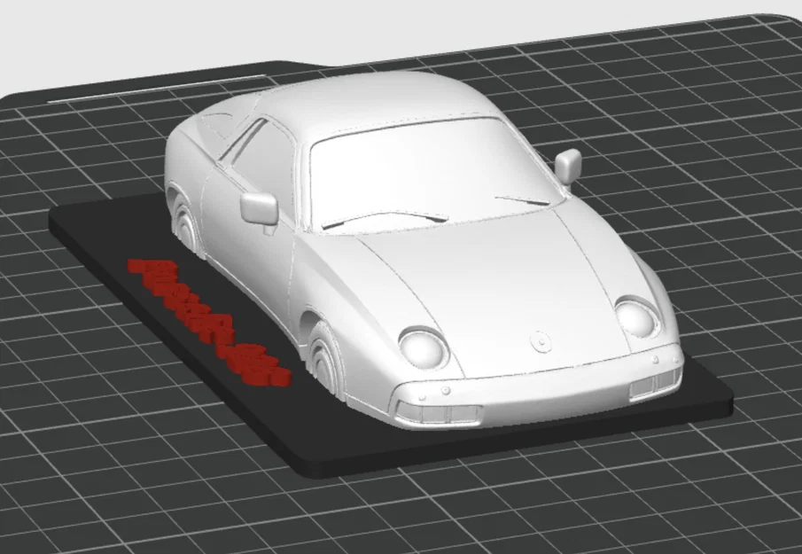 Mô hình trưng bày Porsche 928 in 3D độc đáo cho người yêu xe - Image 3